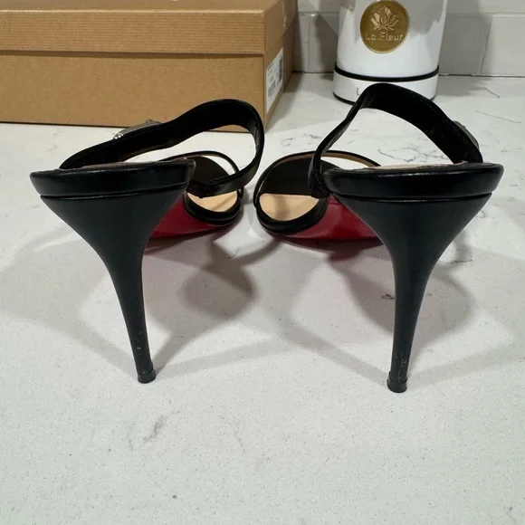 Christian Louboutin Black Lock Me 85 - Picture 4 of 9